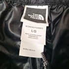 North Face Womens Nylon Rain Pants Large Black Stow Pocket Drawstring Waist