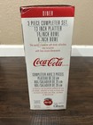 Coca Cola Diner 3 Piece Stoneware Completer Set Platter   Bowls In Box 1996 Vtg
