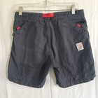 Topo Designs River Shorts 6  Mens Small Navy Ripstop Belted Hiking