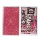 Pink Rider Waite Tarot Cards Deck Set For Beginners Prophecy Divination Deck