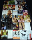 The X-files Memorabilia   Magazine Clippings Set  1 - 400  Pages W pin Cards Etc