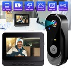1080p 2 4g Smart Wireless Video Doorbell Camera Monitor Doorbell Intercom System