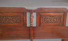 Antique 1950 Queen Size Bed By Angelus Manufacturing Co Spanish Colonial Revival