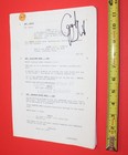 Rare Sja Original Autograph Script Dr  Who Used Bbc Doctor Who Not Tv Prop