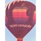 Vintage Apple Computer Rainbow Logo Hot Air Balloon Original Photo Print 1981