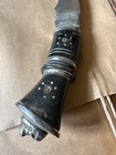 Vintage British Rare India Sheath  Ww2 Kukri Gurkha Fighting Knife W  Scabbard