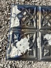 Antique Metal Tin Ceiling Tile 24    X 24  Salvaged Vintage 