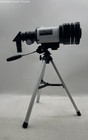 Toyerbee F30070m Black White Astronomical Telescope W  Tripod Untested