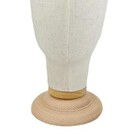 21 Inch Cork Canvas Block Mannequin Head Hat Display Holder Professional