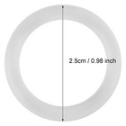 20pcs Silicone Safe O Rings Dummy Pacifier Chain Clips Adapter Holder For Baby