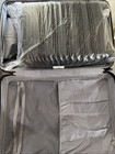 American Tourister 10-piece Luggage Set Silver Hardside Spinners Cubes New