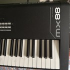Yamaha Mx88 Music Synthesizer Keyboard Black