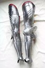 Greaves Armor Halloween Medieval Steel Warrior Gothic Leg Armor Full Set Knight