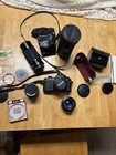 Nikon Em 35mm Slr Film Camera W  Nikon Series E50mm F 1 18lens Minolta  Vivitar