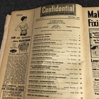 Confidential Magazine Vtg Nov 1960 Marilyn Monroe Sinatra Celebs Gossip Adult