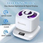 Ultrasonic Retainer Cleaner Invisalign Uv-dental Pod Denture Aligner Mouth Guard