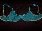 Vtg Victoria s Secret Gold Label Second Skin Satin Underwire Bra Made In Usa 38b