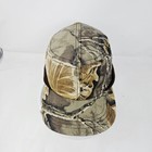 Vintage 80s 90s Camo Trapper Hat Size Large Made In Usa Hunting Outdoors