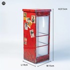 Mmmtoys 1 6 Phone Booth Model Scene Platform For 12   Action Figure Model Doll