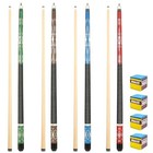 Pool Stick Set Of 4  Pool Sticks For Adults With 4 Billiard B01 Pool Stick Set