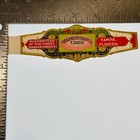 Perfecto Garcia Havana Cigar Band Embossed Guilded Tampa Florida