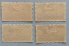 Lebanon Liban 1946 Airmail Stamps Scott  C107 - C110 Complete Set Mh  f173 