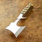 6  One Of Kind Necker Axe Custom Made D2 Tool Steel  Tactical  Combat Survival