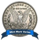 1921 P D Or S  1 Morgan Silver Dollar Very Good - Extra Fine Vg-xf