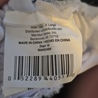 Girls White Sparkly Tulle Ballet Tutu Skirt Black Elastic Waistband One Size