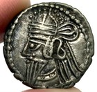 190 Ad Parthian Kingdom Silver Ar Drachm Osroes Ii Archer Coin