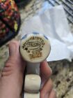 Vintage Gzhel Russian Hand Painted Porcelain Stroller W Kids Blue   White Ussr