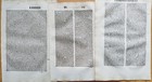 7 Early Printed Post Incunable Leaves  i  - 1487 1550