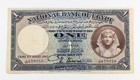 1942 Egypt Pound P  22b National Bank Tutankhamun Signature Nixon Bwc                