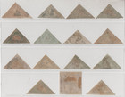 South Africa 1863-1864 Cape Of Good Hope Collection Of 16 Stamps