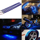 5x 30cm 1ft 15smd 12v Flexible Led Strip Light Waterproof For Car Truck Boat
