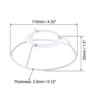 Lamp Shade Ring 110mm Dia Lampshade Holder Frame Ring For Bulb Light Iron