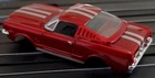 Ford Mustang Fastback Candy Red Tjet Ho Slot Car Body For Aurora Autoworld Dash