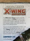 Star Wars X-wing Miniatures Upgrade Cards 1st  Edition