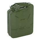 5x  Jerry Can 20l Liter  5 Gallons  Tank Steel Oil Gasoline Green W spout
