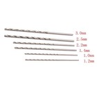 Extra Long High Speed Steel Diameter 1mm-3mm Hss Twist Drill Bits For Metal Wood