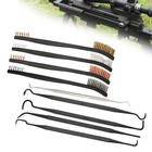 9pcs Universal Gun Cleaning Kit Rifle Pistol Brush Cleaner Set 2-ended Brush