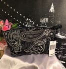 Vera Bradley Quilted Cosmetic Bag Size Medium Stellar Paisley Nwt Rv 49
