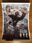System Of A Down Official Embossed Ny Nj Metlife Poster Limited Edition Aug 2025