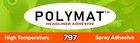 Polymat 797 High-temp Professional Spray Glue Adhesive Bonds Fabric To Plastic