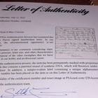 1943 Psa dna Melvin Purvis Signed Letter Auto Fbi Dillinger Autograph G-man 