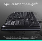 Logitech Mk120  920-002565  Wired Keyboard And Mouse Combo