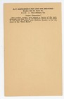Black Americana Praline Vendor Trade Card