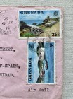 1976 Grenada To Trinidad Stamp Cover - Fort George Deep Water Dock