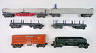  6  O Gauge Lionel Post War Operating Train Cars  lot 4670 