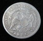 1836 Capped Bust Half Dime   Small Date  Small 5 C    5580